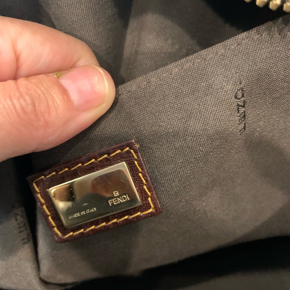 ✨SOLD✨Authentic Fendi Zucca Boston Tobacco - Picture 5 of 9